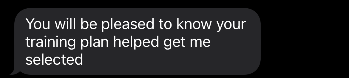 Success- Our SOF Selection Preparation Program