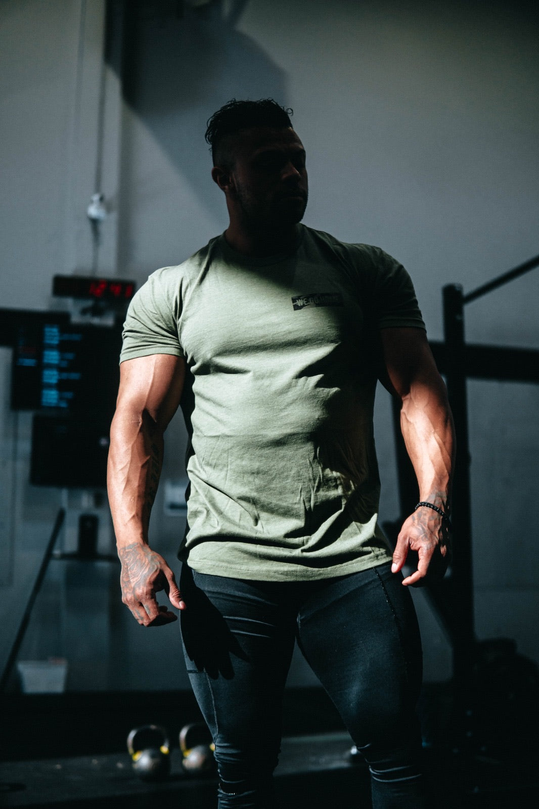 LANDING ON THE X LITTLE BIRD T-SHIRT - MILITARY GREEN