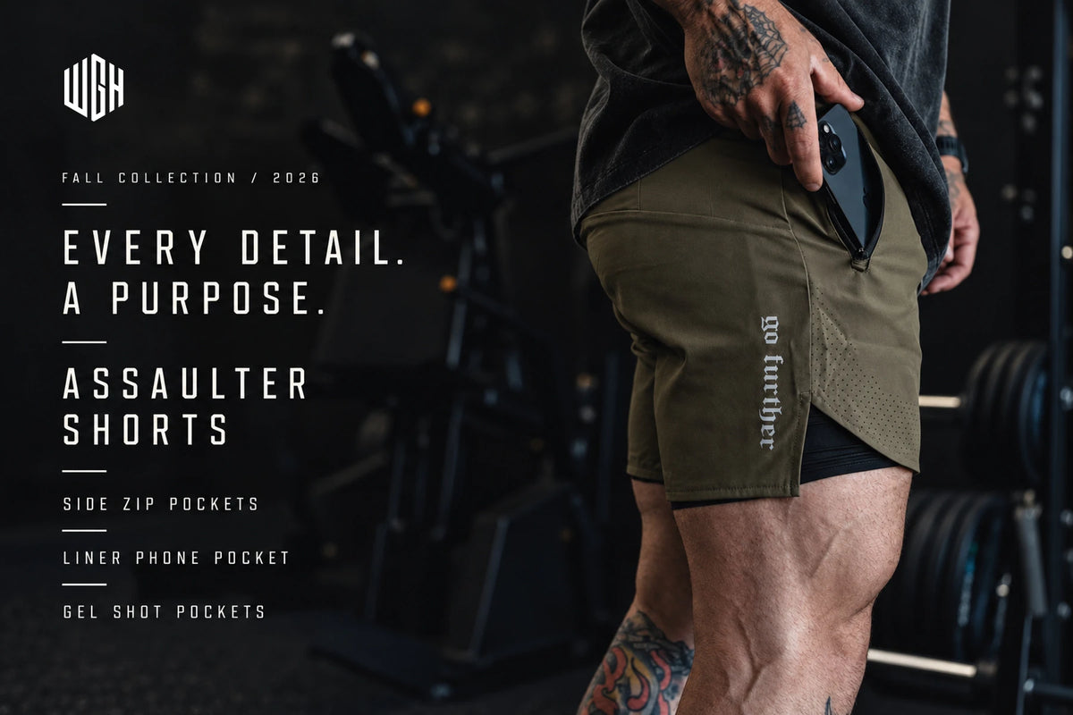 Every detail. A purpose. Assaulter Shorts secure pocket storage
