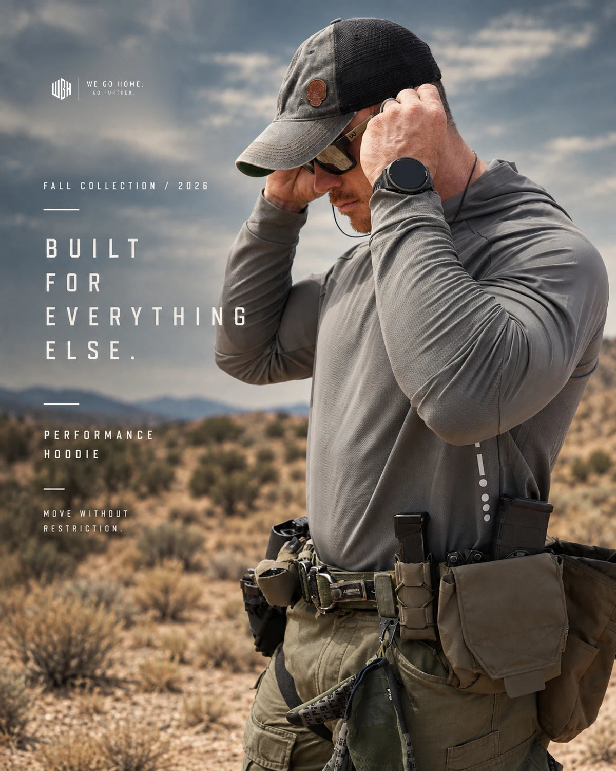 Built for everything else: stretch Performance Hoodie